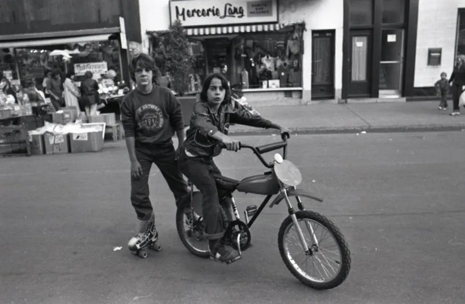 Patins et vélo sur Ontario