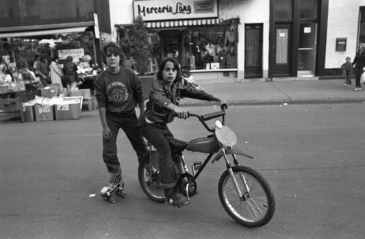 Patins et vélo sur Ontario