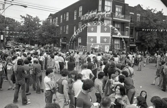 Fête de la St-Jean sur la rue Gilford
