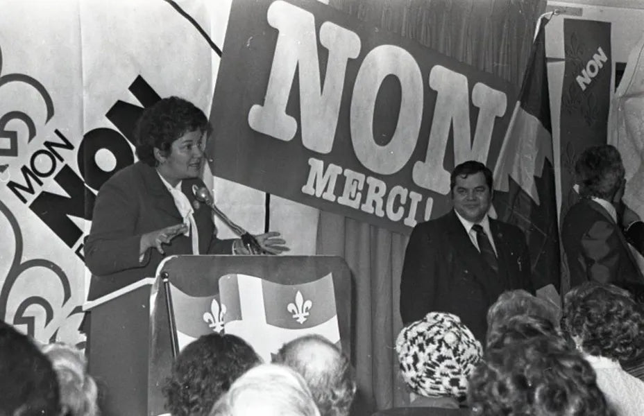 Monique Bégin fait campagne pour le non