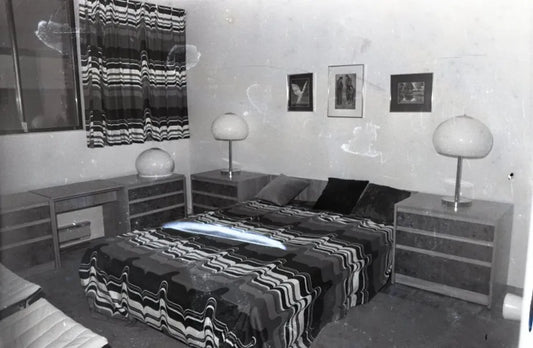 Chambre d'un logement de la Pyramides Olympiques