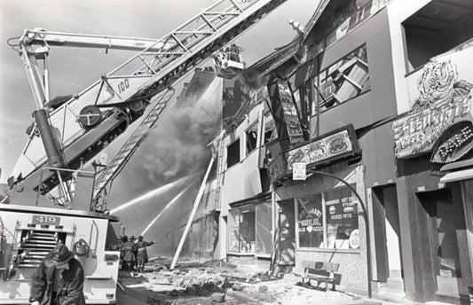 Incendie majeur rue Ontario