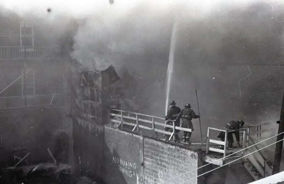 Incendie majeur rue Ontario