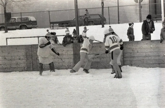 Partie de ballon-balai