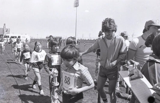 Rafraichissement pendant la course