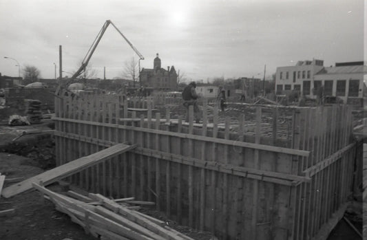 Construction non loin du marché Maisonneuve