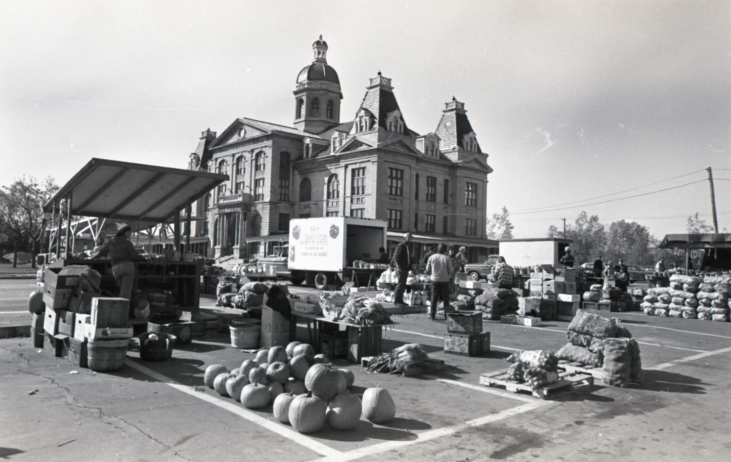 Marché Maisonneuve à l'automne,  1981