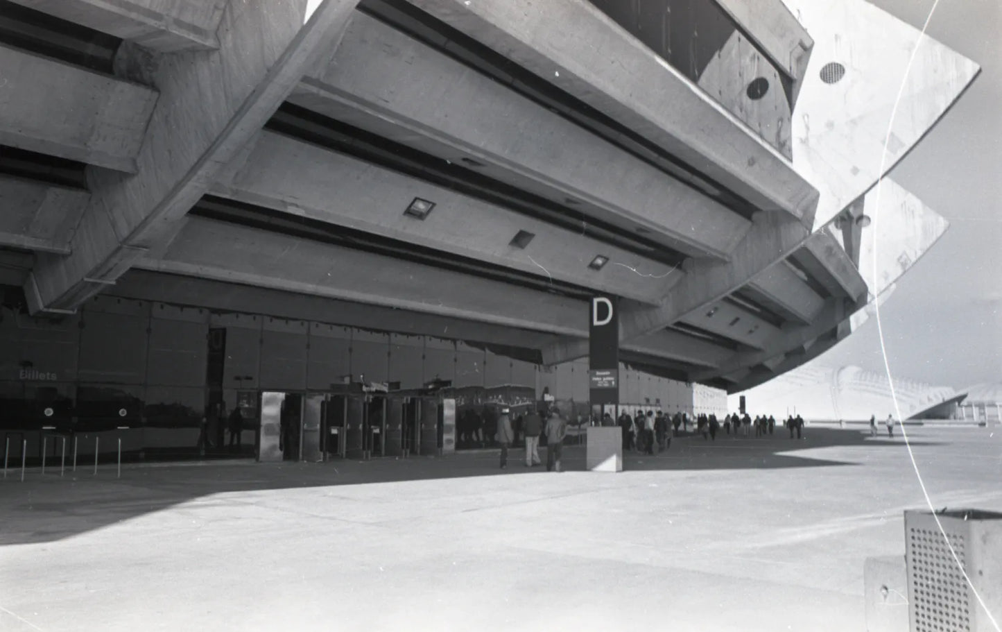 Stade olympique en 1981