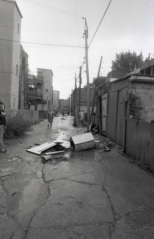 Nettoyage de ruelle