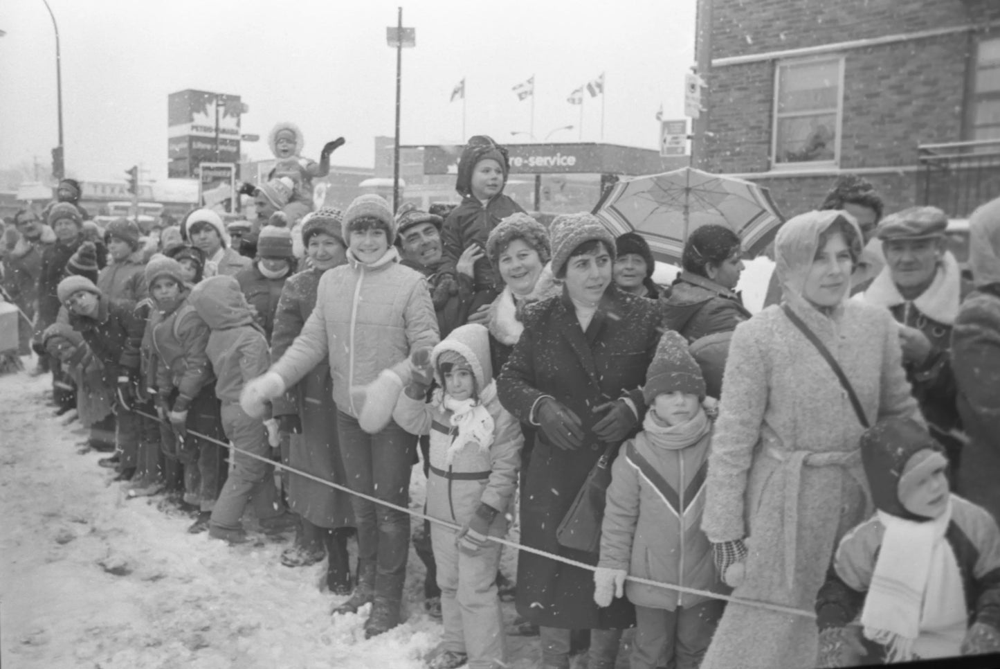 Parade du Père Noël dans la Petite Italie