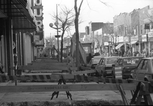 Construction rue Ontario