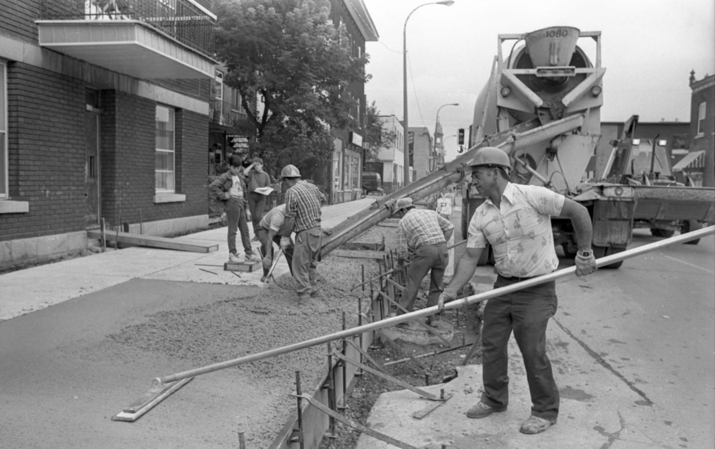 Construction rue Saint-Zotique Est