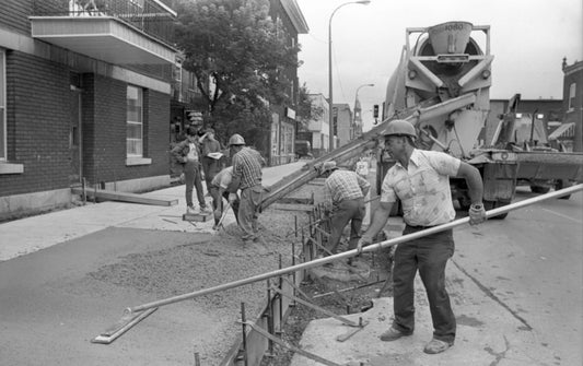 Construction rue Saint-Zotique Est