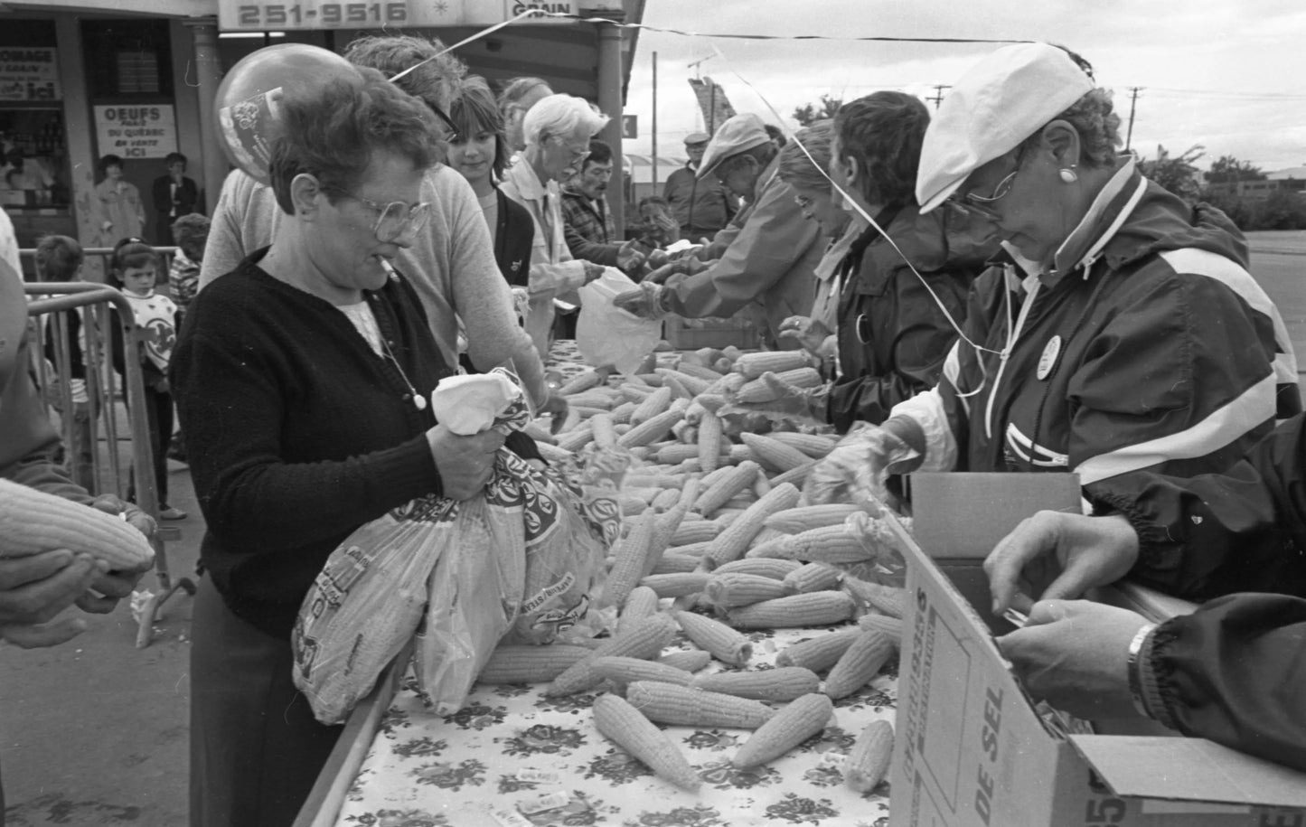 Épluchette au marché Maisonneuve