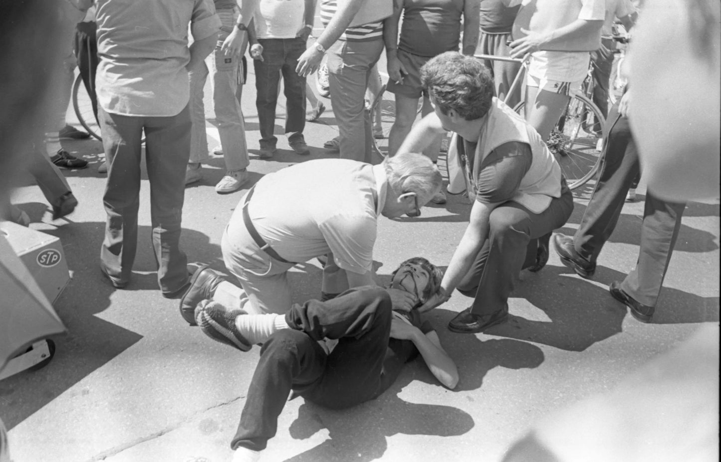 Accident course boîtes à savon