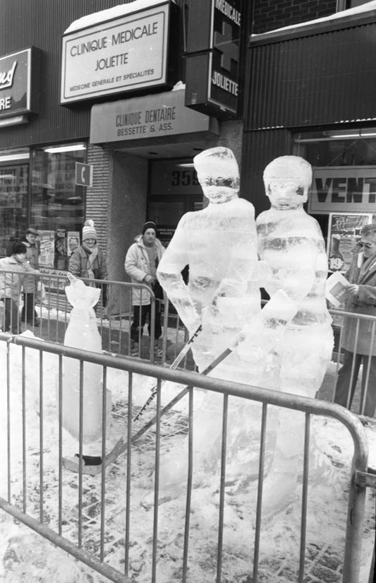 Sculptures de glace