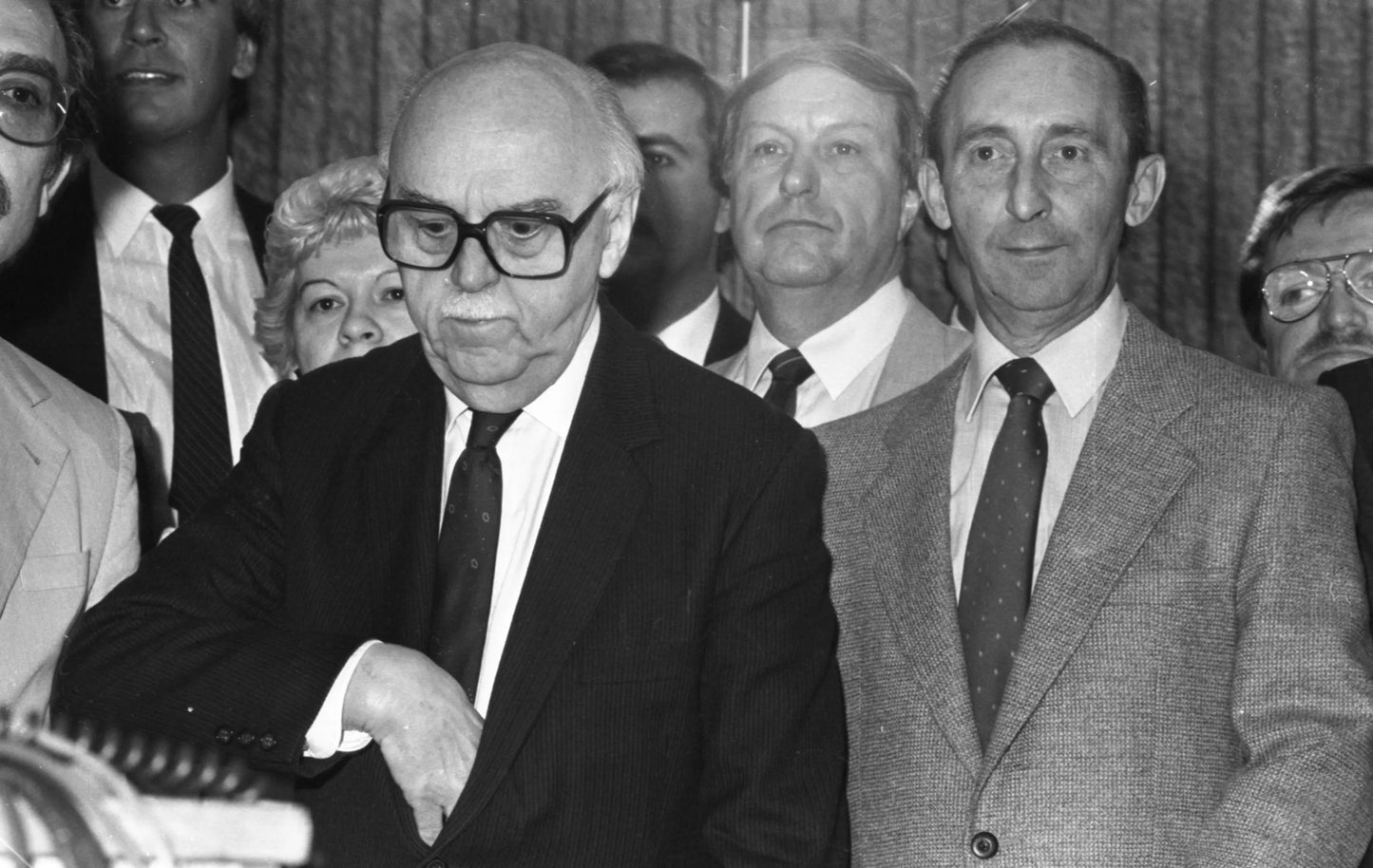 Conférence de presse Jean Drapeau