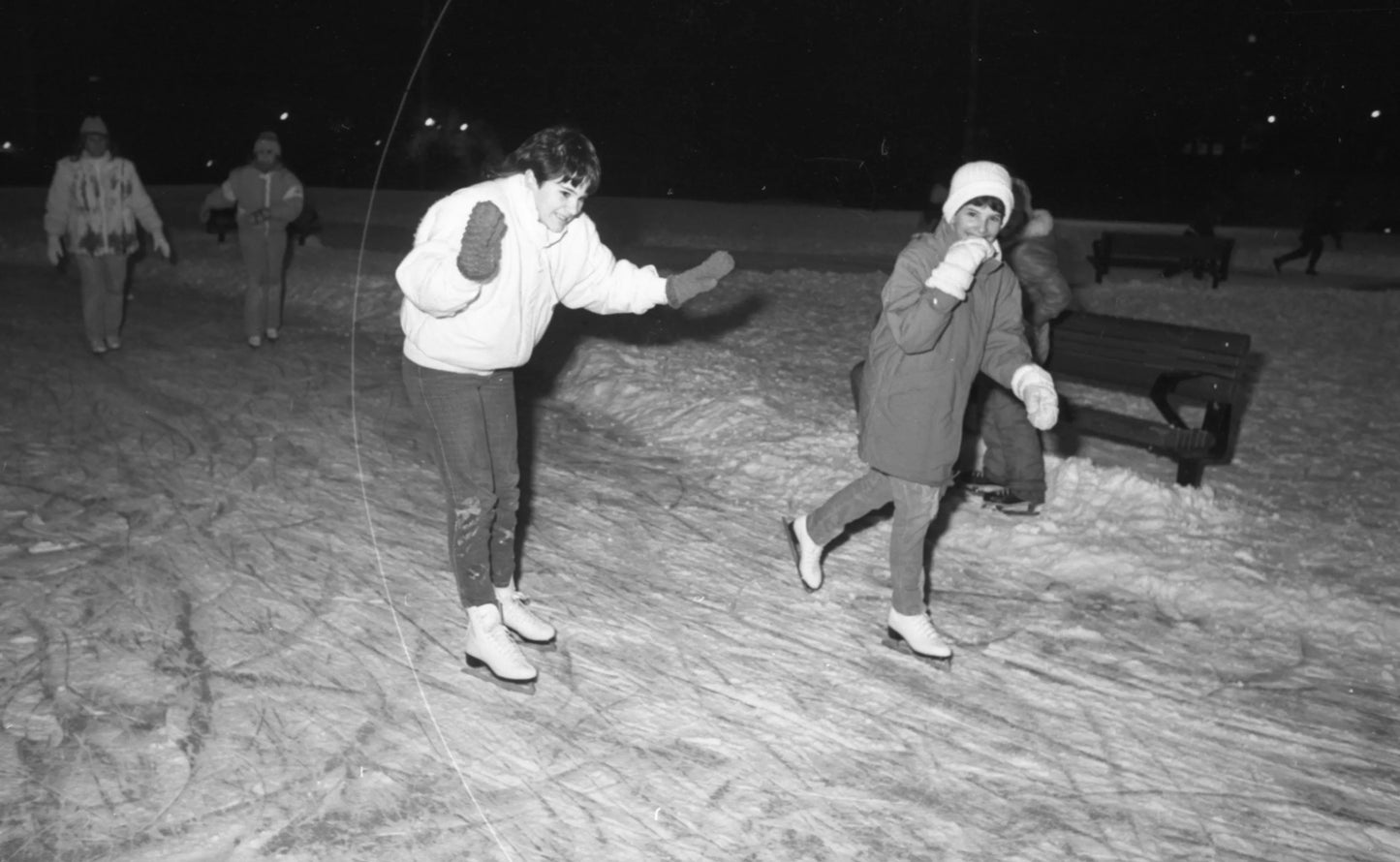 Patinage au parc Walter Stewart