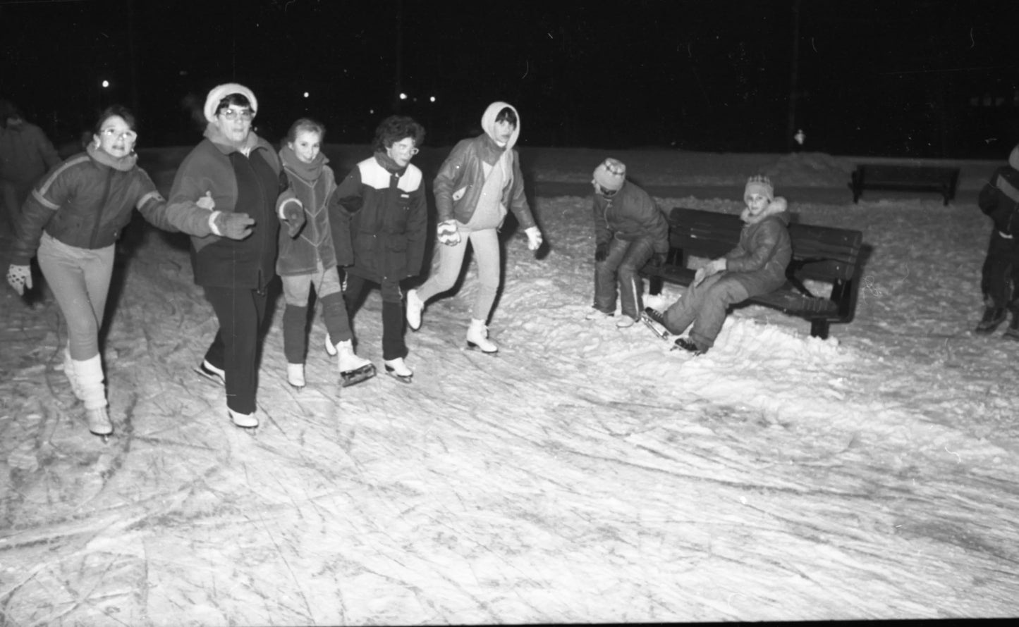 Patinage au parc Walter Stewart