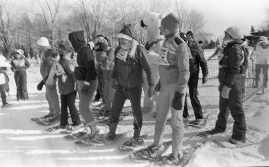 Compétition de raquettes au parc Maisonneuve