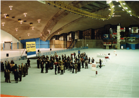 La régie des installations Olympiques (RIO) transforme son centre sportif en Hall d'exposition