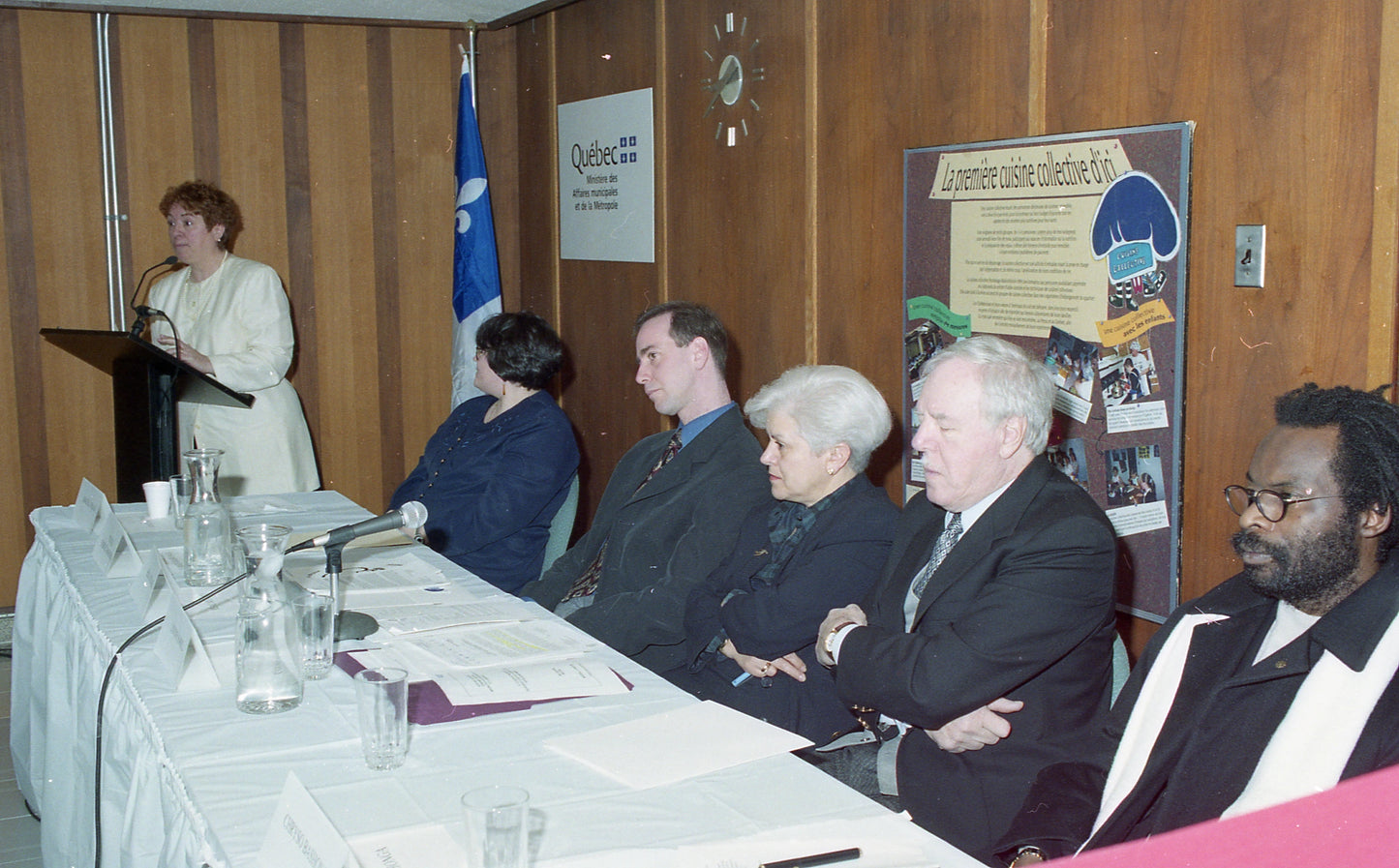 Inauguration de la cuisine collective 
Hochelaga-Maisonneuve