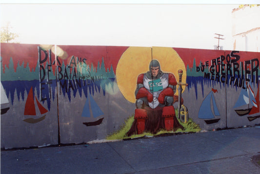 Murale représentant Paul Leguerrier