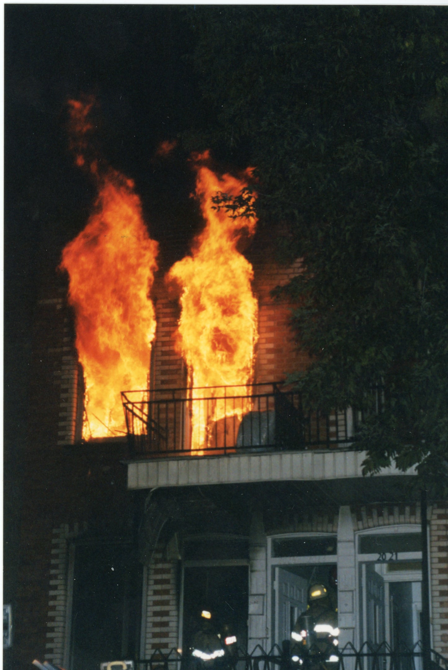 Incendie majeure sur la rue Darling