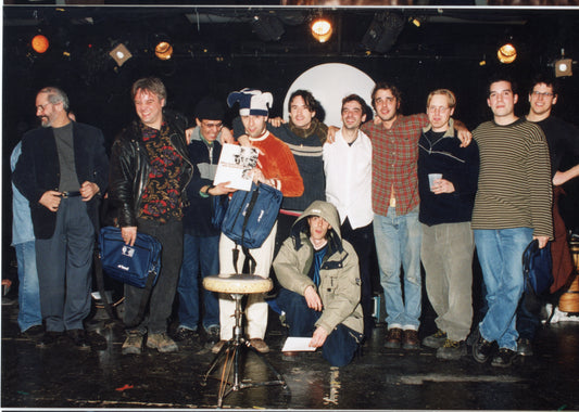 Les membres du groupe Loco Locass et autres