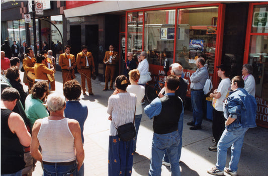 Les mariachis sur la promenade Ontario