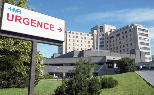 Entrée de l'urgence de l'Hôpital Maisonneuve-Rosemont
