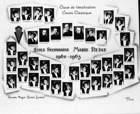 Finissantes de la classe de versification