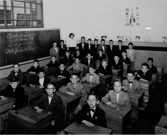 3e année B de l'école Adélard-Langevin