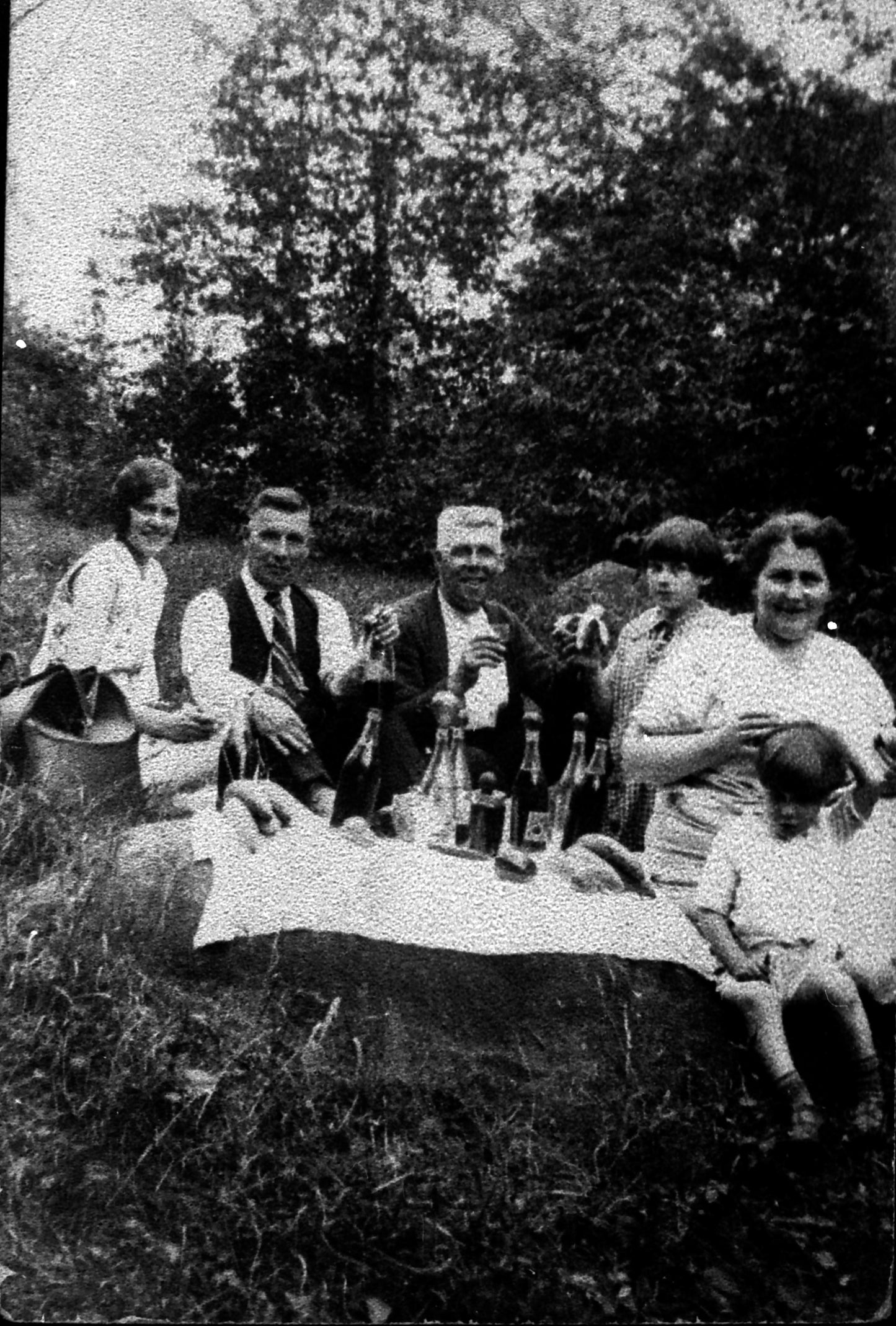 Famille Soucy en pique-nique