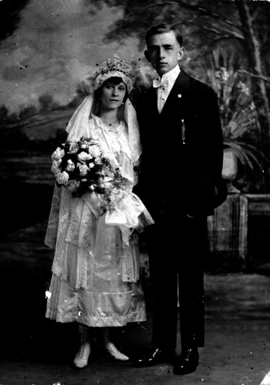 Mariés Alma Soucy et Edouard Mongeau