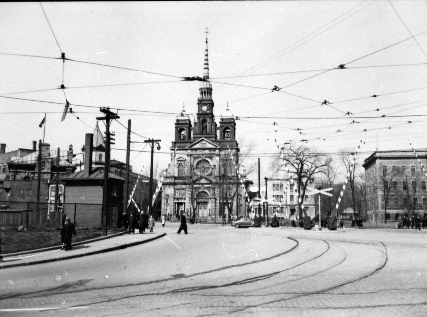 Église et tramways