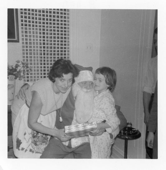 Famille Berthiaume fêtant Noel