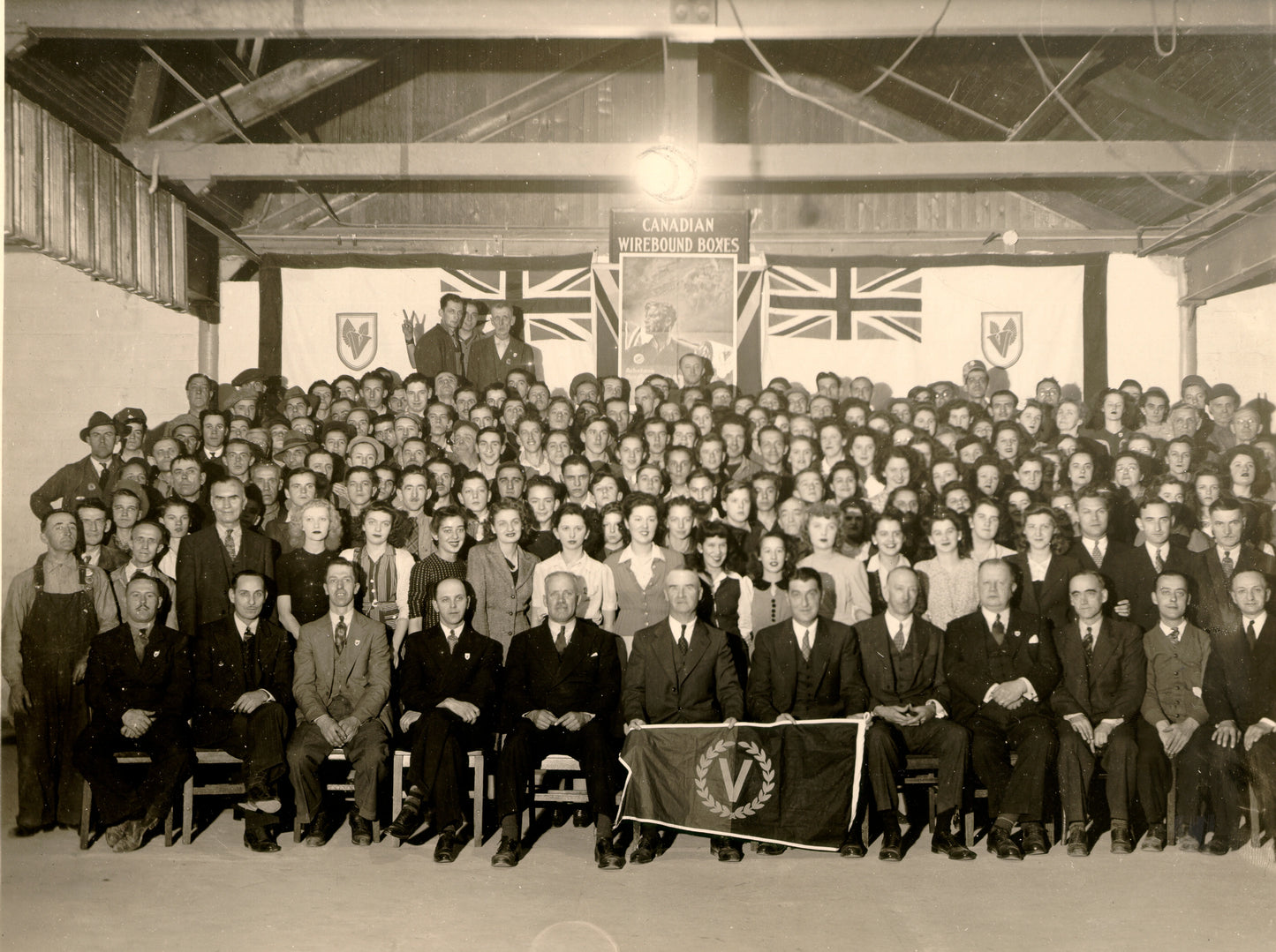 Dirigeants et employés de la Canadian Wirebound Boxes