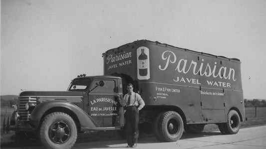 Camion d'eau de javel La Parisienne