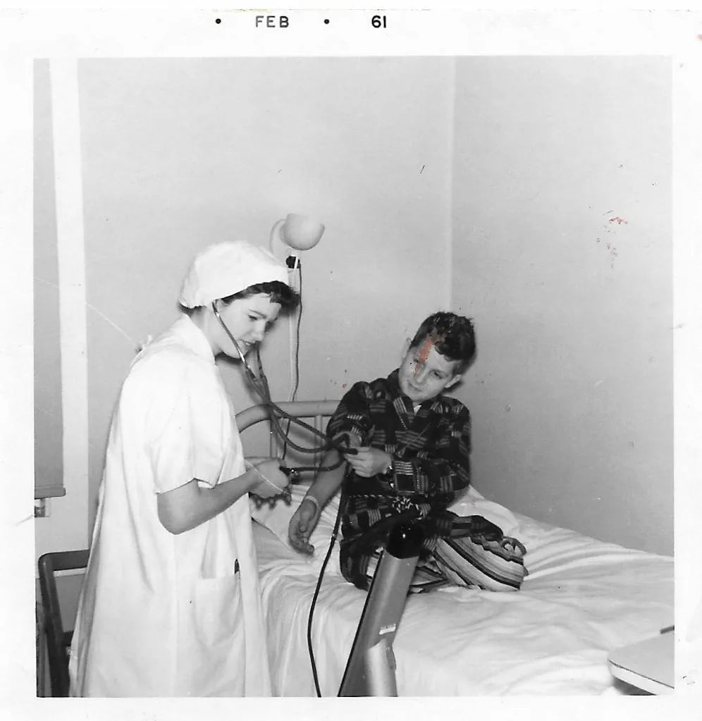 Gaëtan Taillon à l'hôpital