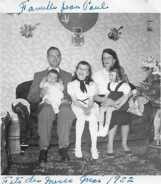 Fête des mères mai 1952