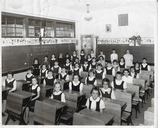 Élèves de 3e année, ancienne école Ste-Marie