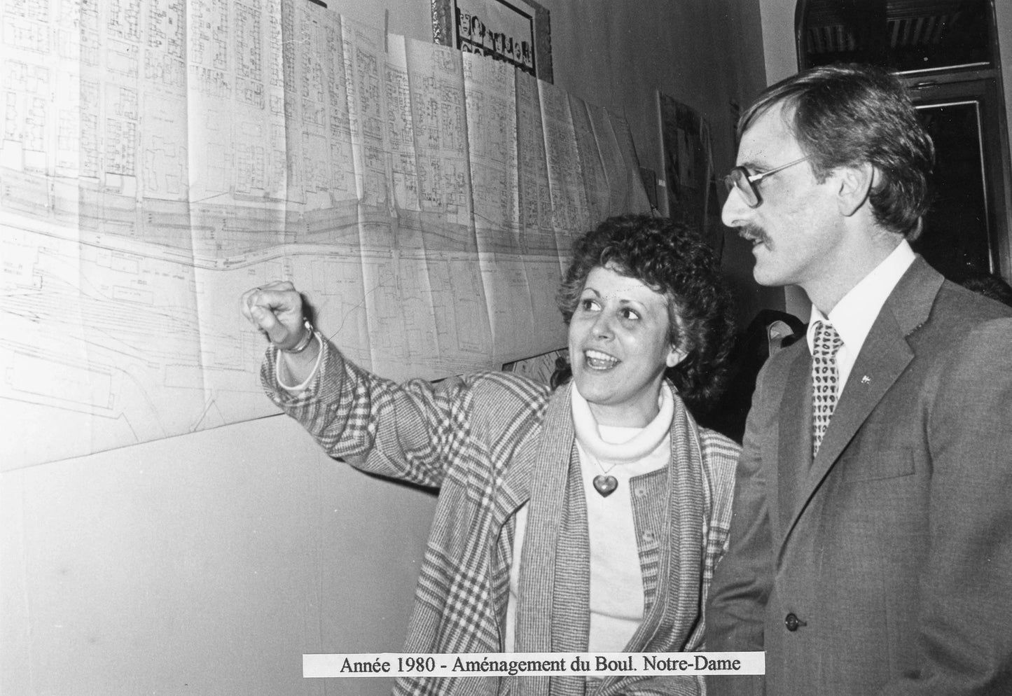 Présentation des plans d'aménagement du boul. Notre-Dame