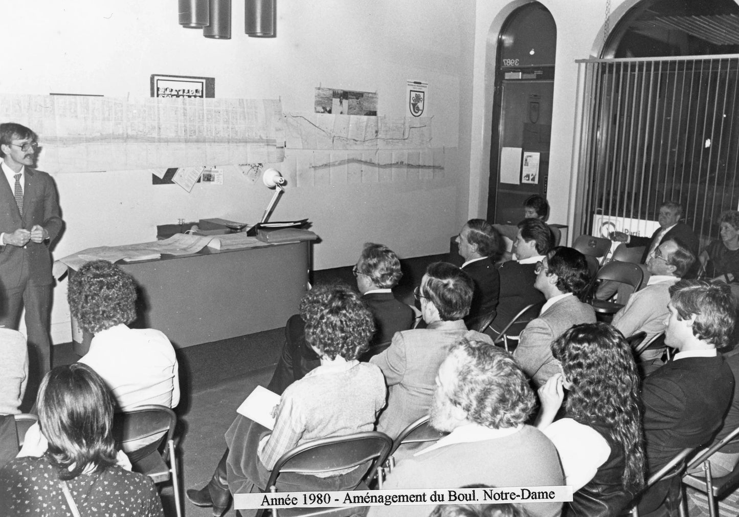 Présentation des plans d'aménagement du boul. Notre-Dame