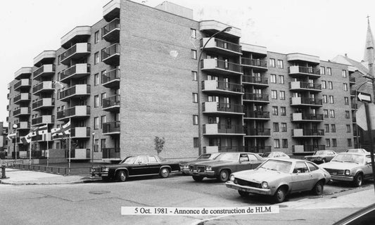 Vue d'un logement social