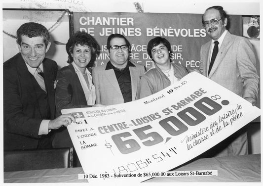 Subvention offerte aux Loisirs Saint-Barnabé
