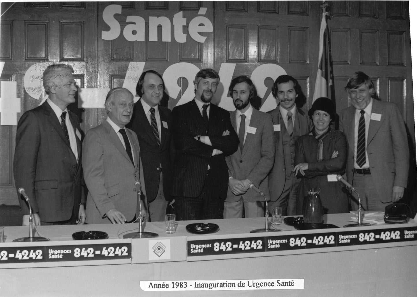 Inauguration d'Urgences Santé