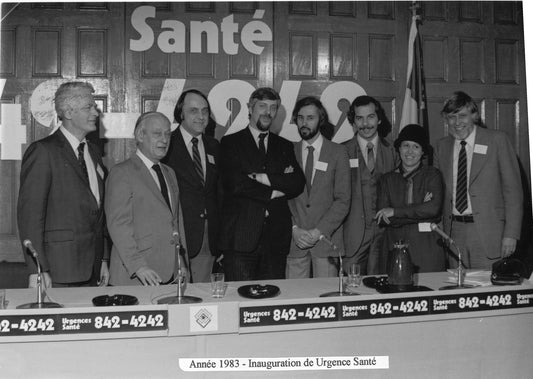 Inauguration d'Urgences Santé