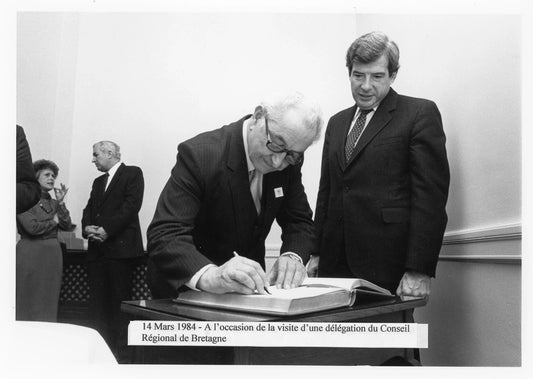 Visite d'une délégation du Conseil Régional de Bretagne