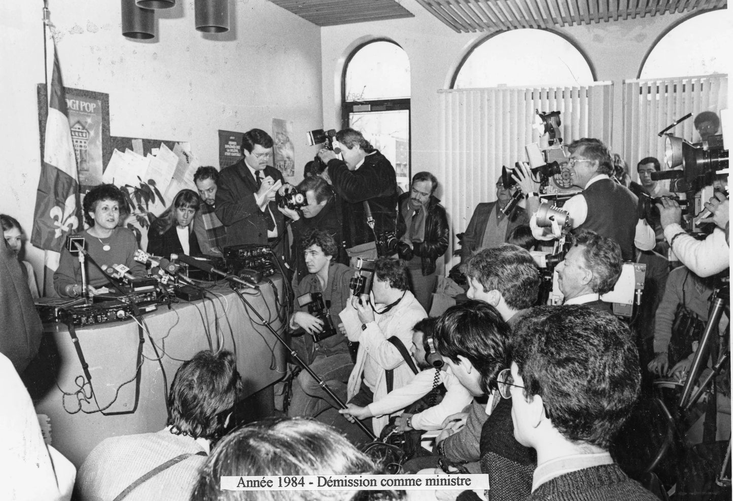 Démission de Louise Harel comme ministre